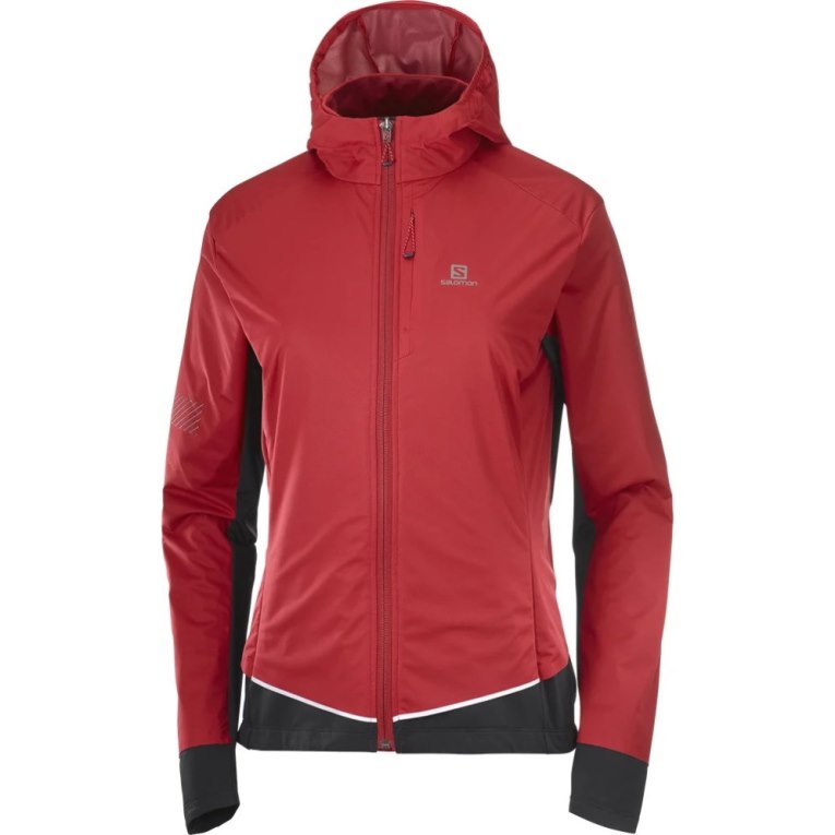 Chaquetas Shell Salomon Light Mujer Rojos | MX NOMJ947